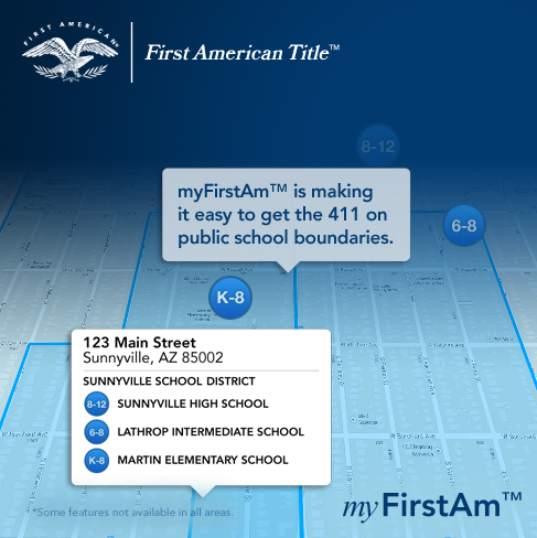 School zone myFirstAm 