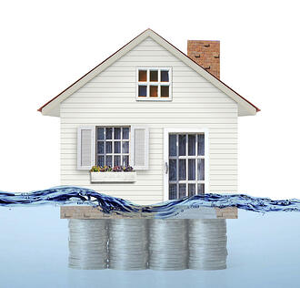 homes underwater mortgage 