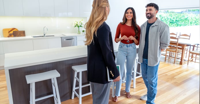 Couple deciding if they should rent or own