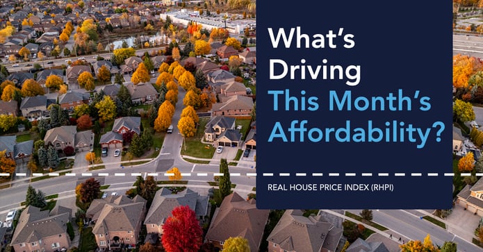 Real House Price Index July 2025