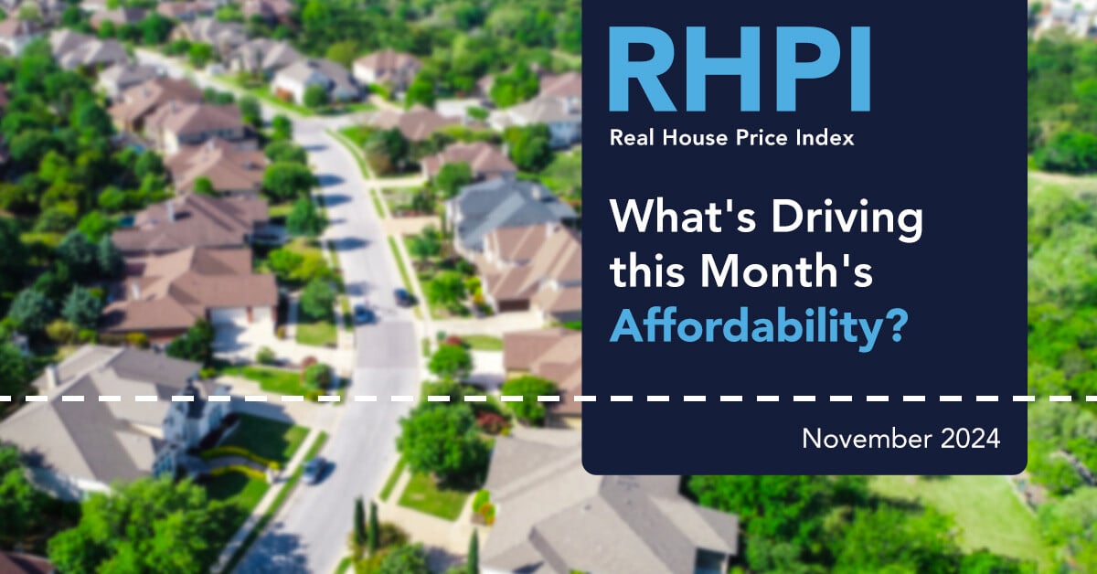 October 2024 Real House Price Index