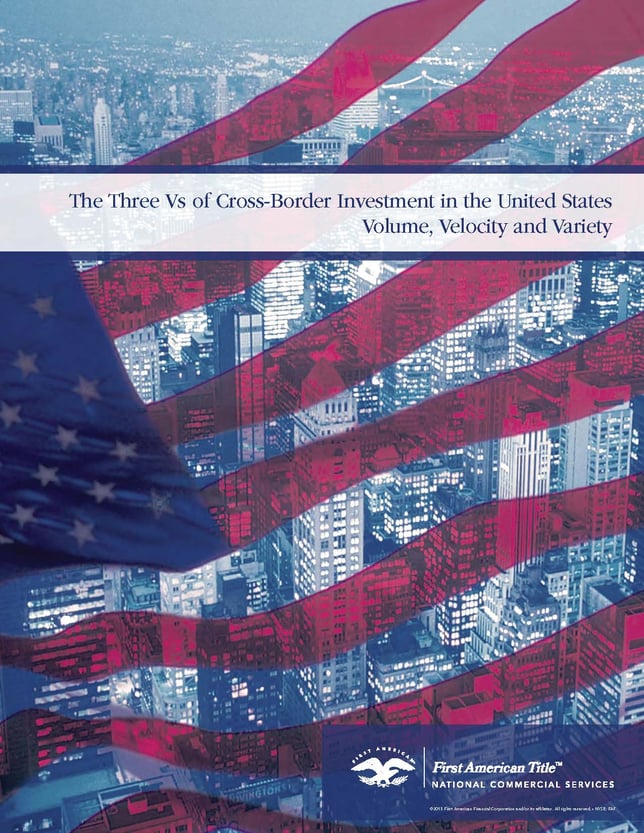 (White Paper) The Three Vs of CrossBorder Investment Volume, Velocity